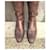 Botas Prada de cuero marrón Castaño - vista 3