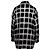 Camicia oversize a quadri glitter Amiri - '10s Nero - vista 3