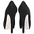 Rene Caovilla Pumps con plateau René Caovilla in suede nero - vista 3