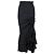 Moschino Couture geschichteter geraffter langer Rock - 90er Schwarz
