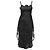Moschino Spitzenkleid mit Wellenrand - 10er Jahre