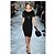 Moschino Cheap and Chic Etuikleid - 2000er Schwarz - Ansicht 2