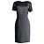 Moschino Cheap and Chic Etuikleid - 2000er Schwarz - Ansicht 3