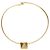 Valentino Garavani Collar choker Valentino - años 10 Dorado Metálico