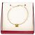 Valentino Garavani Collar choker Valentino - años 10 Dorado Metálico - vista 5