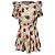 Abito Mini Stampato Floreale Natasha Loveshackfancy in Cotone Multicolore