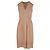 Abito midi con scollo a V Moschino - anni '10 Rosa