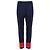 Pantaloni in lana bicolore Moschino - anni '10 Blu Blu navy