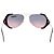 Gafas de sol aviador de piel de serpiente Roberto Cavalli - '10s Plata Metálico - vista 4