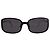Gafas de sol cuadradas Dolce & Gabbana - '10s Negro