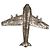 Spilla Aeroplano Krizia Argento Metallico - vista 3