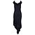 Asymmetrisches Kleid Moschino Cheap and Chic - 2000er Schwarz