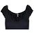 Asymmetrisches Kleid Moschino Cheap and Chic - 2000er Schwarz - Ansicht 3