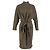 Tom Ford Belted Jumper Dress In Green Cashmere Brown Red