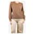 Aime Brauner Kaschmirpullover - Größe UK 8 - Ansicht 3