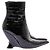 BOTTEGA VENETA Botas de tobillo T.EU 37.5 Cuero charol Negro - vista 2
