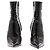 BOTTEGA VENETA Botas de tobillo T.EU 37.5 Cuero charol Negro - vista 4