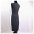 Gestreiftes Kleid Moschino Jeans 1980er Grau - Ansicht 2