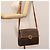 Céline Borsa a spalla in tela Macadam CELINE in pelle PVC marrone oro Auth EC038 D'oro - vista 25