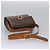 Céline Borsa a spalla in tela Macadam CELINE in pelle PVC marrone oro Auth EC038 D'oro - vista 7