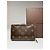 Vintage Louis Vuitton Leather Monogram Wallet Brown - view 2