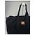 Borsa da viaggio vintage Courreges Paris Weekender nera e marrone - vista 6