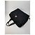 Borsa da viaggio vintage Courreges Paris Weekender nera e marrone - vista 7