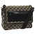 Borsa a Spalla in Tela GG Gucci Nera 019 0375 Auth ep7418 Nero