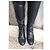 Botas Altas Les Petites de Cuero Negro - vista 3