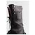 Off White Stivali in pelle neri - vista 4