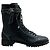 Alexandre Birman Black Studded Lace Up Evelyn Flat Boots - view 2