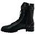 Alexandre Birman Black Studded Lace Up Evelyn Flat Boots - view 3
