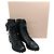 Alexandre Birman Black Studded Lace Up Evelyn Flat Boots - view 6
