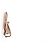 Bolso de Hombro Chloé Small Marcie en Cuero de Ternera Nude - vista 11