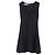Stella Mc Cartney  Stella Mccartney Plunge Neckline Mini Dress in Black Viscose