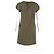 Vestido Mini Luisa en Nylon Verde Oliva de Diane Von Furstenberg - vista 6