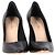 Pumps a punta quadrata Christian Dior in pelle nera Nero - vista 2