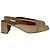 Autre Marque Mule a punta quadrata Carmen 45mm in rafia beige di Malone Souliers