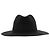 Autre Marque NON SIGNE / UNSIGNED Hats T.cm 55 Wool Black