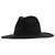 Autre Marque NON SIGNE / UNSIGNED Hats T.cm 55 Wool Black - view 2