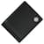 Christian Dior Bi-fold Money Clip in Black Leather  ref.2094410