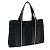 Troca Hermès Hermes Horizontale Tote Tasche Schwarz