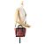 Luggage Céline Celine Rot Nano Tricolor Leder Reisetasche - Ansicht 12