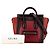 Luggage Céline Celine Rot Nano Tricolor Leder Reisetasche - Ansicht 13