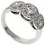Tiffany & Co Tiffany Circlet Diamantring aus Platin - Ansicht 11