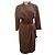 Thierry Mugler Wickelkleid Mokka Braun