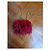 Clutch de plumas Stuart Weitzman roja - vista 2