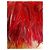 Clutch de plumas Stuart Weitzman roja - vista 3