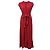Vestido Crepe Joseph Romy en Viscosa Roja