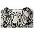 Abito midi stampato See by Chloé in viscosa nera Nero - vista 5